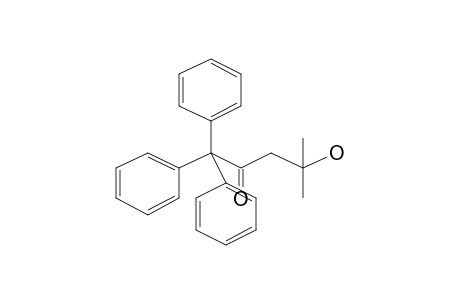 1,1,1-Triphenyl-4-hydroxy-4-methyl-2-pentanone