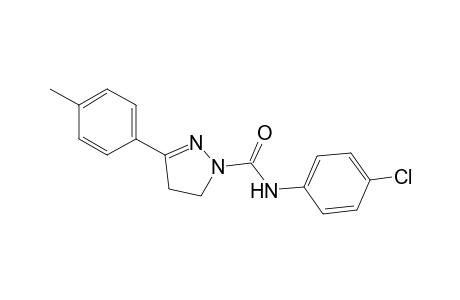 4'-chloro-3-p-tolyl-2-pyrazoline-1-carboxanilide
