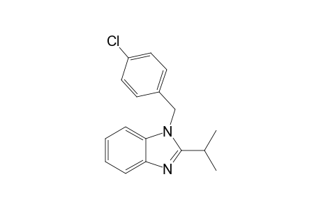 1-(4-chlorobenzyl)-2-isopropyl-1H-benzimidazole