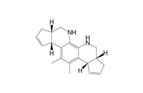 (3aS,7aR,10aS,12bR)-11,12-Dimethyl-3,3a,4,5,6,7,7a,8,10a,12b-decahydro-5,6-diaza-dicyclopenta[a,i]phenathrene