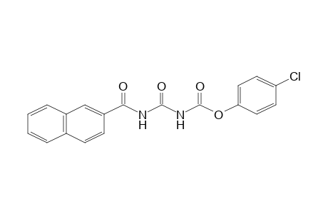 Allophanic acid, 4-(2-naphthoyl)-, 4-chlorophenyl ester