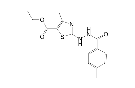 4-Methyl-2-(N'-p-toluoylhydrazino)thiazole-5-carboxylic acid ethyl ester