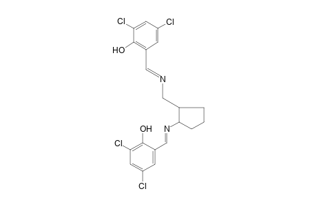 2,2'-{N,N'-[(1,2-cyclopentylene)methylene]diformimidoyl}bis[4,6-dichlorophenol]
