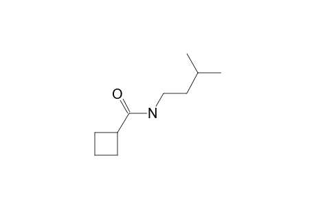 Cyclobutanecarboxamide, N-3-methylbutyl-