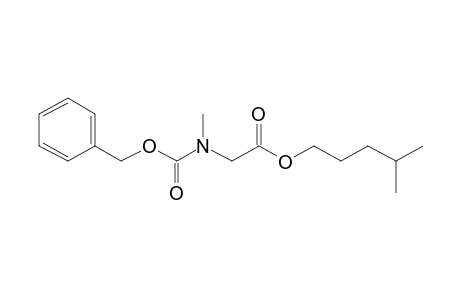 Sarcosine, N-benzyloxycarbonyl-, isohexyl ester