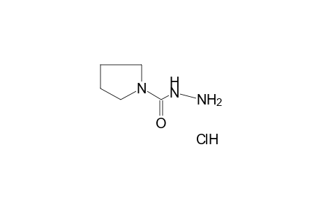 1-PYRROLIDINECARBOXYLIC ACID, HYDRAZIDE, HYDROCHLORIDE