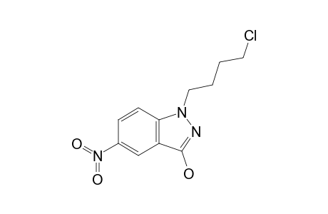 1-(4-Chloranylbutyl)-5-nitro-2H-indazol-3-one