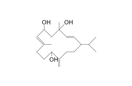 2,7,12(20)-Cembratriene-4,6,11-triol