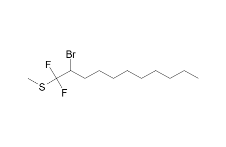 2-BROMO-1,1-DIFLUORO-1-METHYLTHIOUNDECANE