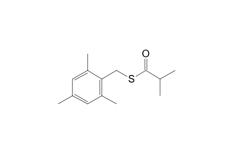 2,4,6-Trimethylbenzyl mercaptan, S-(2-methylpropionyl)-