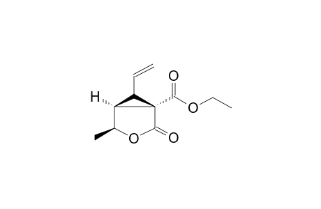 1-ETHOXYCARBONYL-4-METHYL-6-VINYL-3-OXABICYCLO[3.1.0]HEXAN-2-ONE(ISOMER MIXTURE)