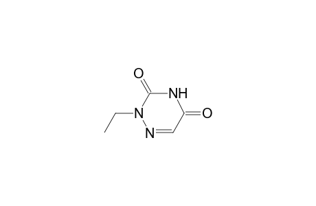 1,2,4-Triazine-3,5(2H,4H)-dione, 2-ethyl-