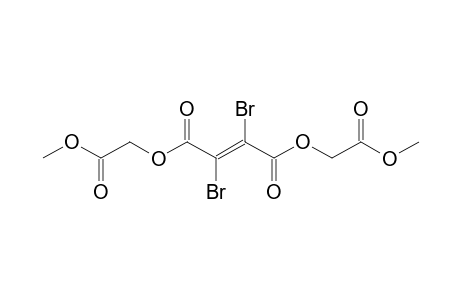 bis[(Methoxycarbonyl)methyl] 2,3-dibromobut-2-enedioate