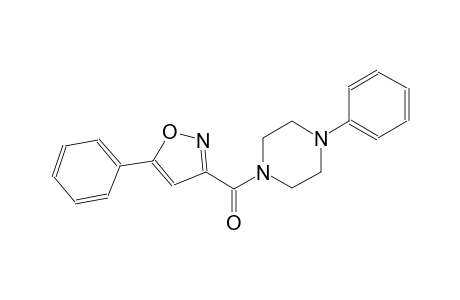 (5-Phenyl-1,2-oxazol-3-yl)(4-phenylpiperazin-1-yl)methanone