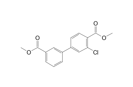 4-(3-Carboxyphenyl)-2-chlorobenzoic acid, dimethyl ester