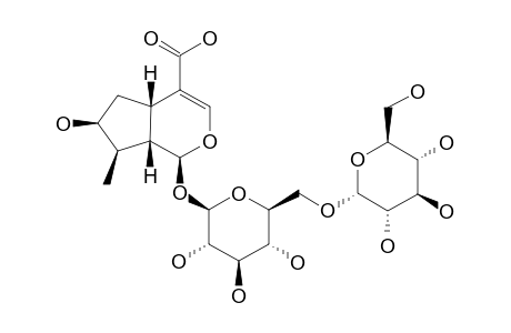 6'-O-ALPHA-D-GLUCOPYRANOSYLLOGANIC-ACID