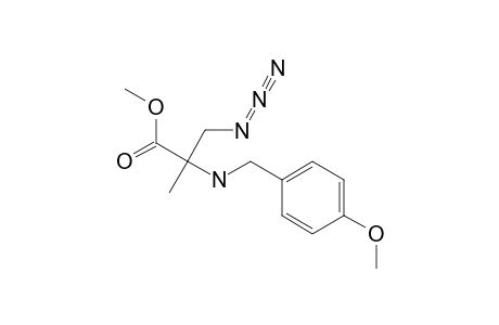 (+/-)-3-AZIDO-2-(4-METHOXYBENZILAMINO)-2-METHYLPROPIONIC-ACID-METHYLESTER