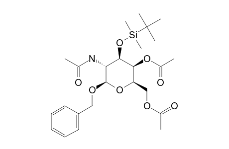 BENZYL-2-ACETAMIDO-4,6-DI-O-ACETYL-2-DEOXY-3-O-TERT.-BUTYLDIMETHYLSILYL-BETA-D-GALACTOPYRANOSIDE