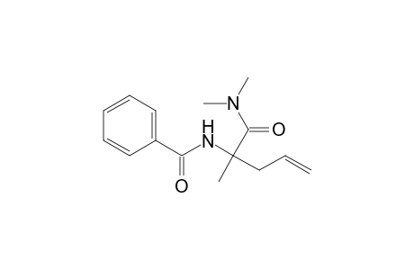N-[1-(N,N-DIMETHYLCARBAMOYL)-1-METHYLBUT-3-ENYL]-BENZAMIDE