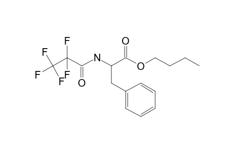 L-Phenylalanine, N-pentafluoropropionyl-, butyl ester