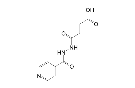 succinic acid, mono(2-isonicotinoylhydrazide)