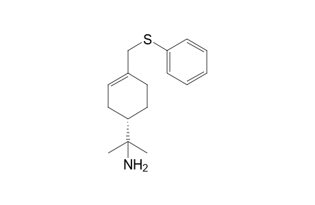 (S)-7-(Phenylthio)-p-menth-1-en-8-amine