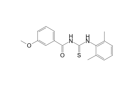 N-(2,6-dimethylphenyl)-N'-(3-methoxybenzoyl)thiourea