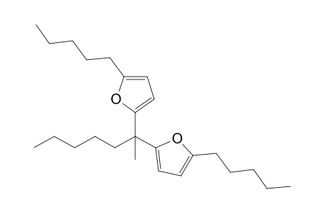 2-Amyl-5-[1-(5-amyl-2-furyl)-1-methyl-hexyl]furan