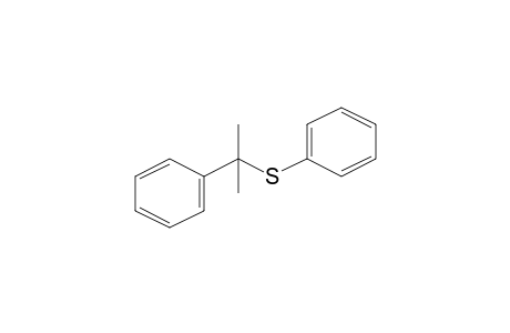 Phenyl(2-phenylpropan-2-yl)sulfane