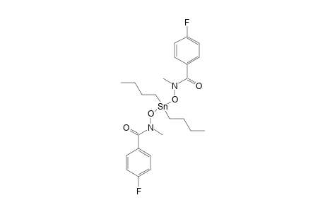 DIBUTYLTIN-(IV)-BIS-(N-METHYL-PARA-FLUOROBENZOHYDROXAMATE)