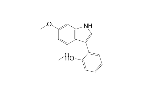2-(4,6-dimethoxy-1H-indol-3-yl)phenol