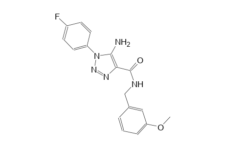 1H-1,2,3-triazole-4-carboxamide, 5-amino-1-(4-fluorophenyl)-N-[(3-methoxyphenyl)methyl]-