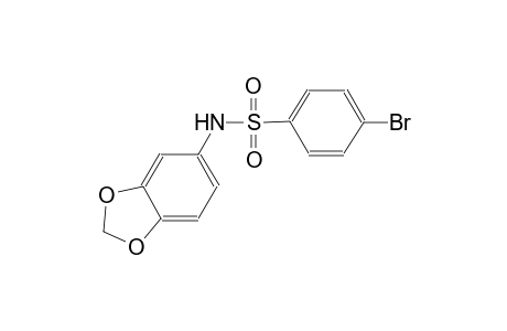 N-(1,3-benzodioxol-5-yl)-4-bromobenzenesulfonamide