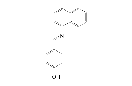 4-[(E)-(1-Naphthylimino)methyl]phenol