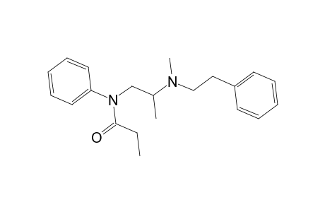 Propanamide, N-[2-[methyl(2-phenylethyl)amino]propyl]-N-phenyl-