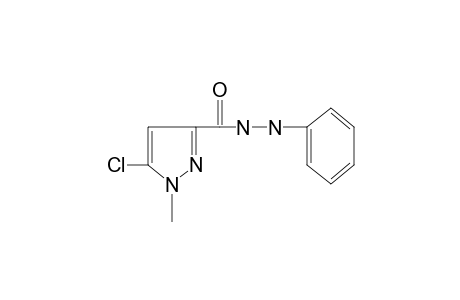 5-chloro-1-methylpyrazole-3-carboxylic acid, 2-phenylhydrazide