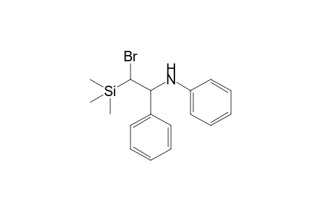 2-Anilino-1-bromo-2-phenyl-1-trimethylsilylethane