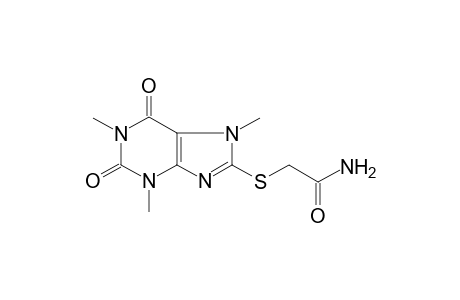 Acetamide, 2-(2,3,6,7-tetrahydro-1,3,7-trimethyl-2,6-dioxo-1H-purin-8-ylthio)-