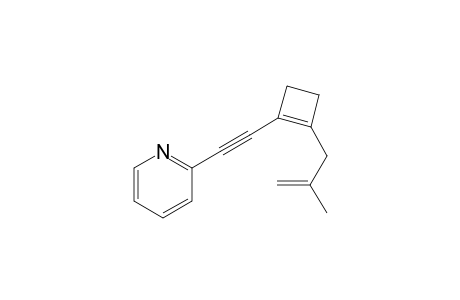 2-((2-(2-Methylallyl)cyclobut-1-en-1-yl)ethynyl)pyridine