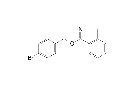 5-(p-bromophenyl)-2-o-tolyloxazole