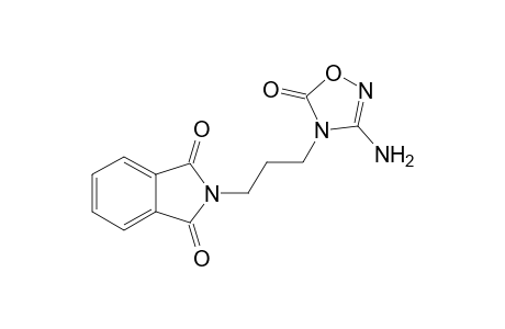 3-Amino-4-[3'-(N'-phthalimidyl)propyl]-1,2,4-oxadiazol-5-one