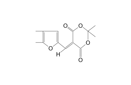 (4,5-DIMETHYLFURFURYLIDENE)MALONIC ACID, CYCLIC ISOPROPYLIDENE ESTER