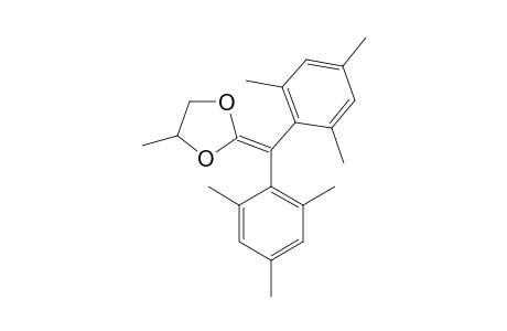 2-(Dimesitylmethylene)-4-methyl-1,3-dioxolane