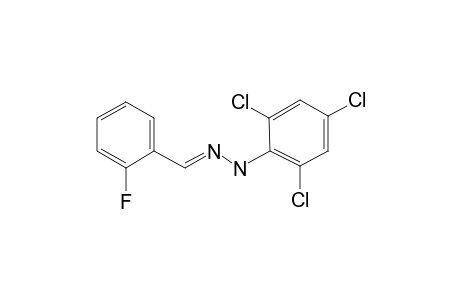 1-[(2-Fluorophenyl)methylidene]-2-(2,4,6-trichlorophenyl)hydrazine