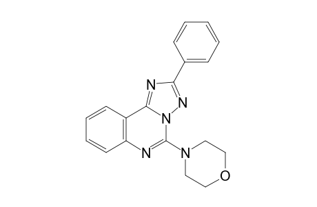 4-(2-phenyl-[1,2,4]triazolo[1,5-c]quinazolin-5-yl)morpholine