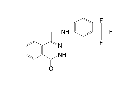 4-[(alpha,alpha,alpha-Trifluoro-m-toluidino)methyl]-1(2H)-phthalazinone