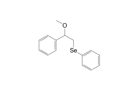 (2-Methoxy-2-phenylethyl)(phenyl)selane