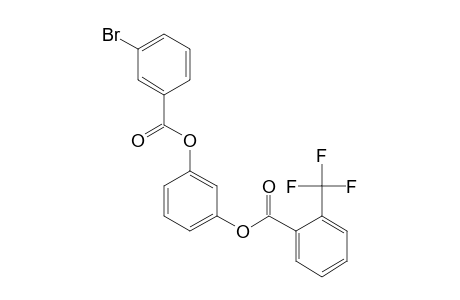 1,3-Benzenediol, o-(3-bromobenzoyl)-o'-(2-trifluoromethylbenzoyl)-