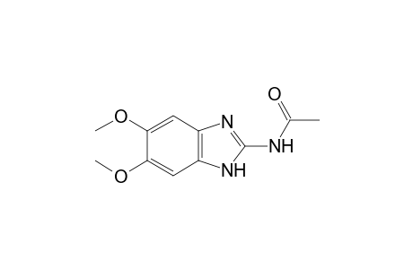 N-(5,6-dimethoxy-2-benzimidazolyl)acetamide