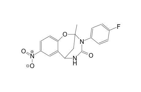 10-(4-fluorophenyl)-9-methyl-4-nitro-8-oxa-10,12-diazatricyclo[7.3.1.0²,⁷]trideca-2,4,6-trien-11-one